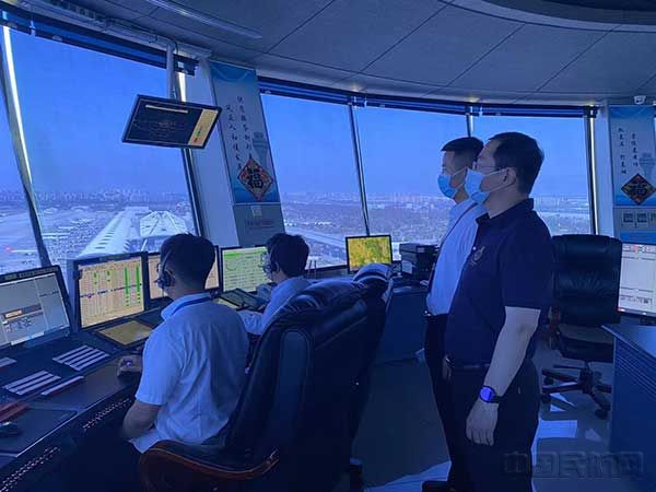 呼和浩特机场与内蒙古空管分局联合开展管制部门异地应急接管实战演练