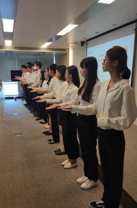 广发银行广州分行组织开展2019年新员工服务礼仪与消保知识培训